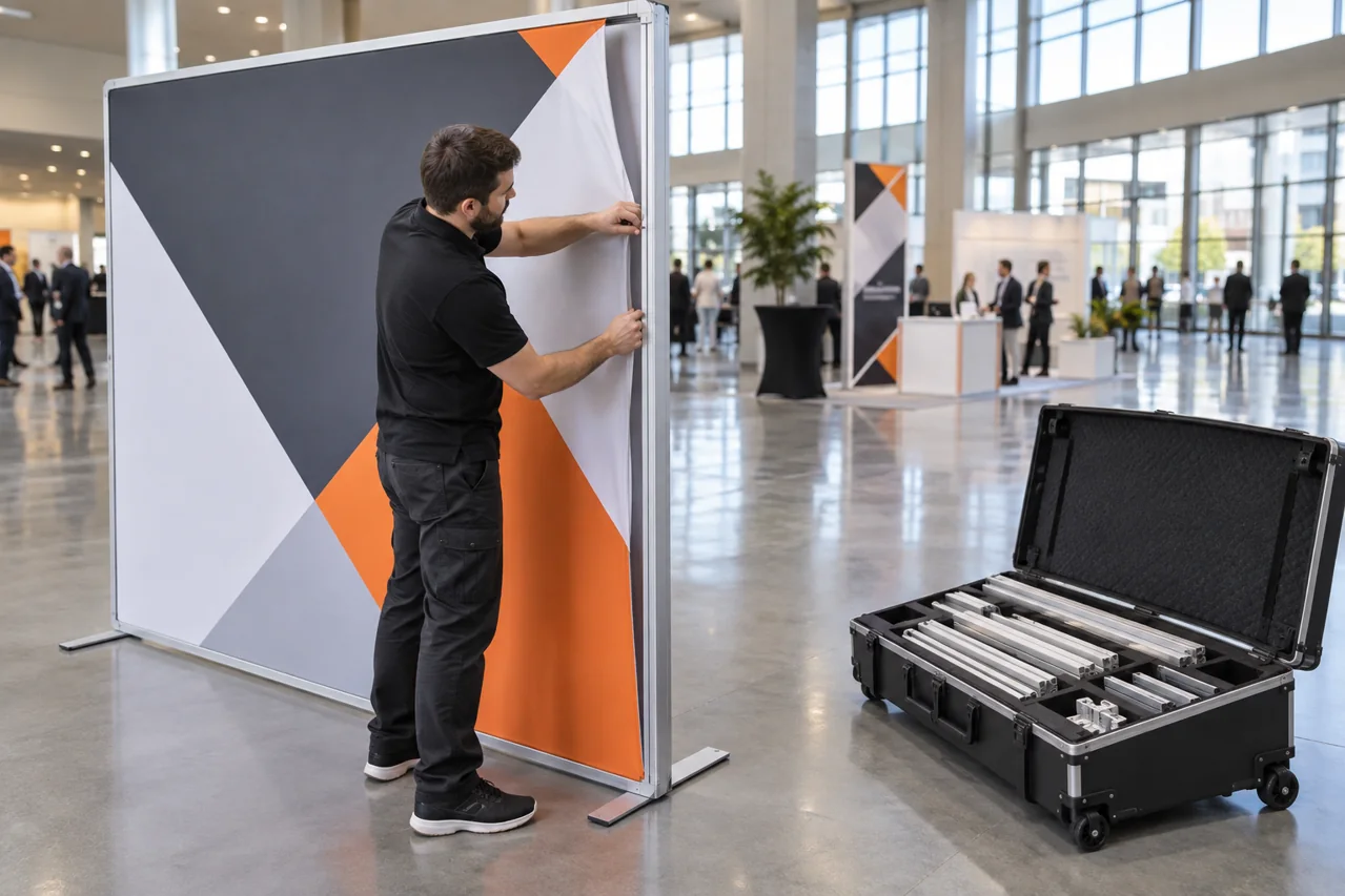 Modular SEG fabric displays