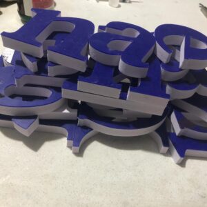 Dimensional Signs - Acrylic Faced Foam Letters