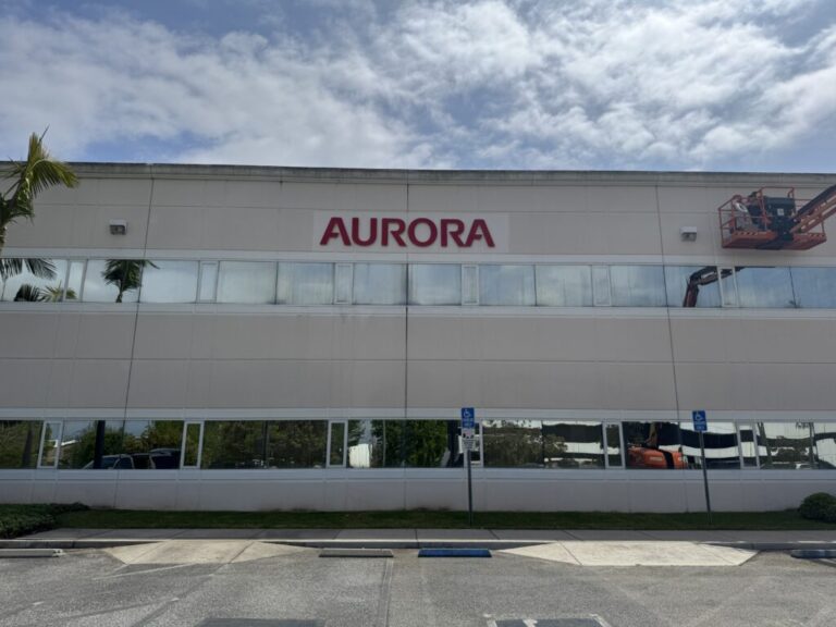 Aurora – PVC Dimensional Letters