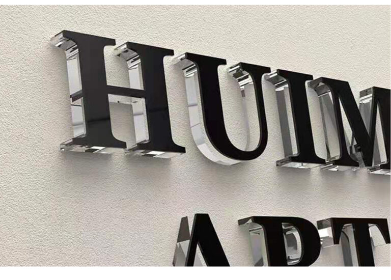 Dimensional Signs – Crystal Acrylic Letters