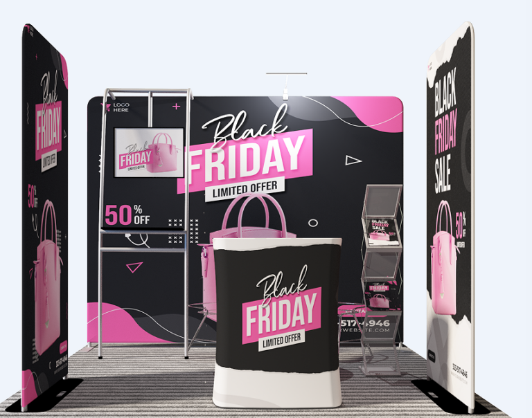 Quick Frame Booths – 10*10 BOOTHS