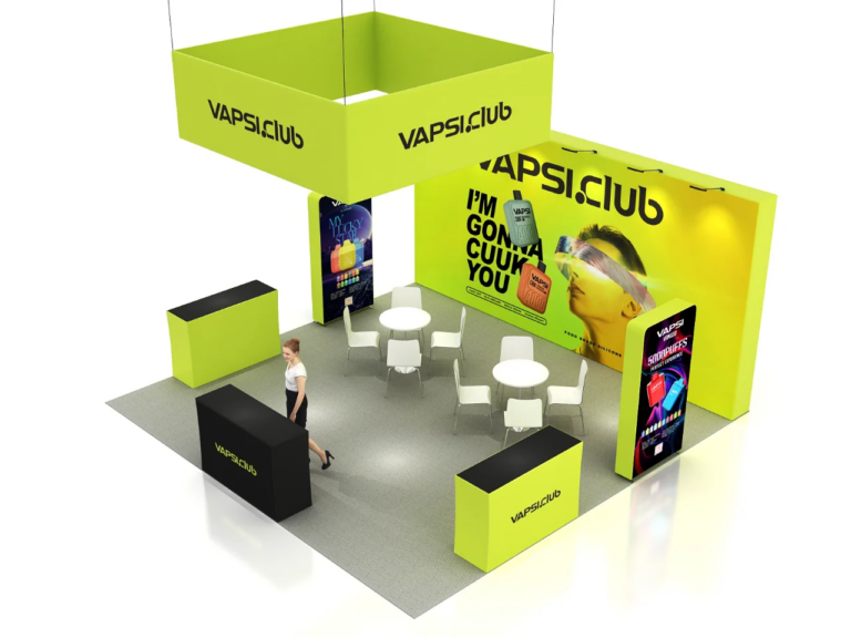 Quick Frame Booths – 20*20 BOOTHS