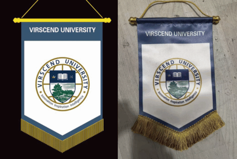 Virscend – Commemorative Pennant + Packaging Box