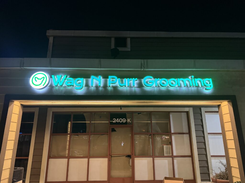Storefront signs