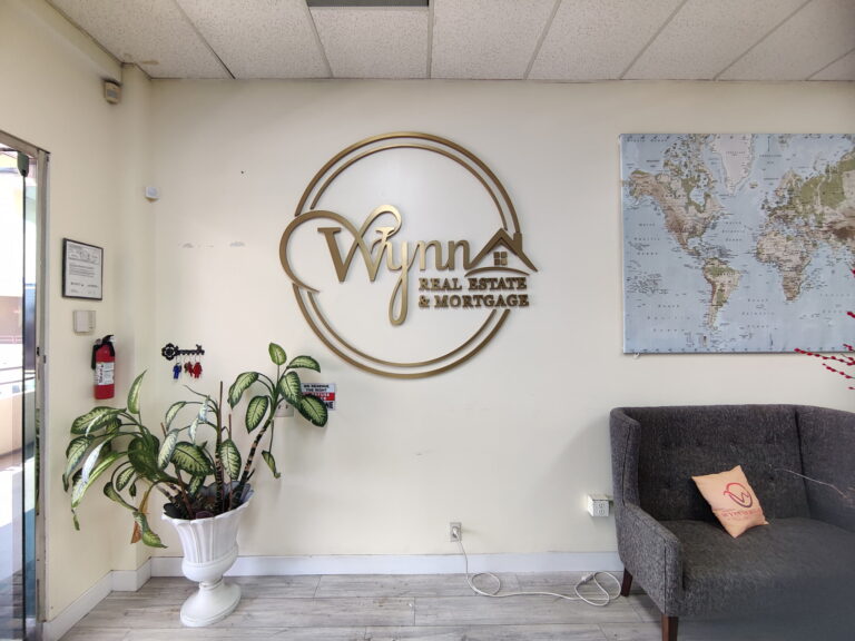 Nancy Nguyen – Brushed Gold Stainless Steel Dimensional Letters